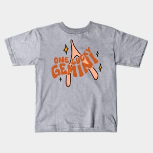 One Lucky Gemini Kids T-Shirt